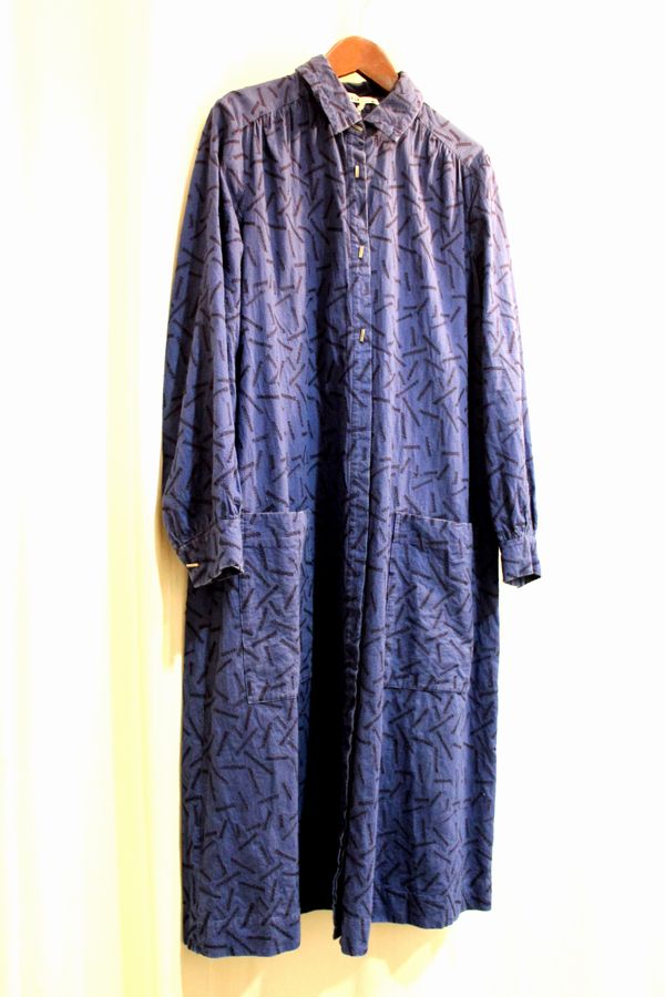 minaperhonen 14AW light stick シャツワンピース