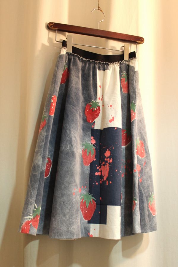 spokenwordsprojec 16SS special gum skirt スカート