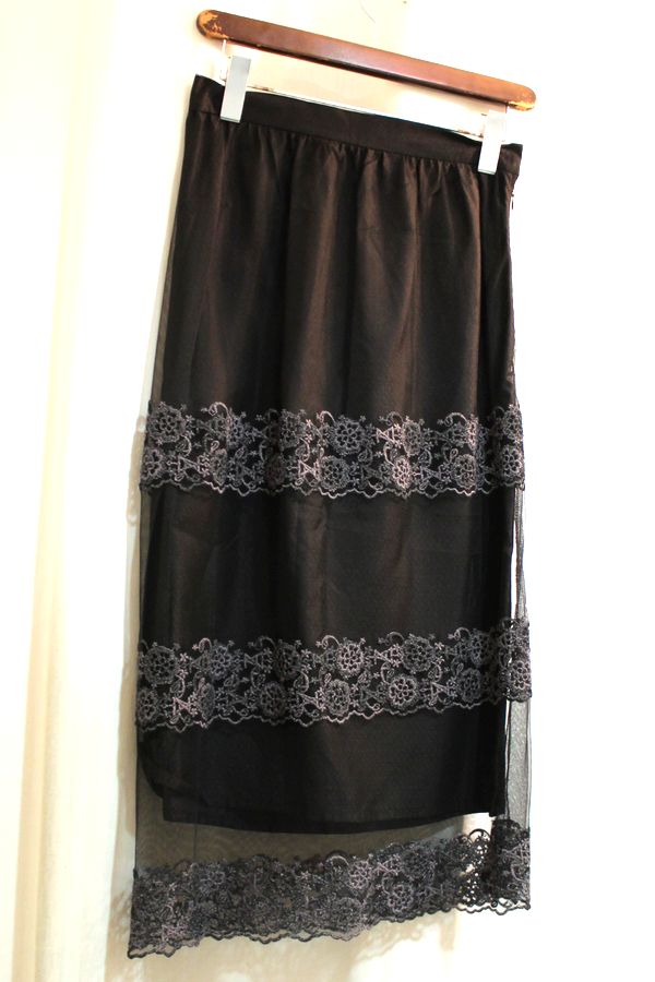 ANREALAGE アンリアレイジ 16SS リフレクトレーススカート