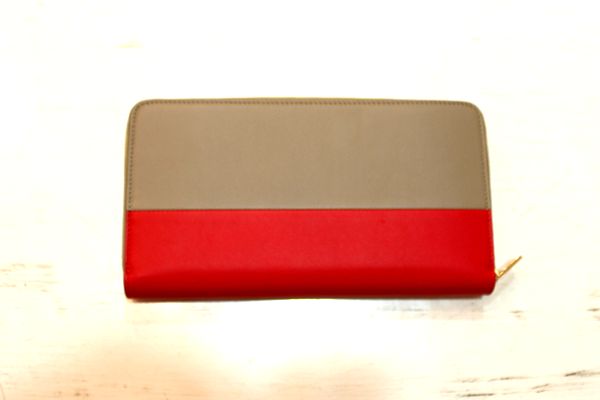 CELINE セリーヌ 15SS バイカラーラウンドファスナー 長財布 LARGE ZIPPED MULTIFUNCTION