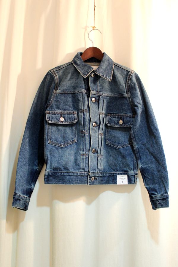 HYKE ハイク 16SS DENIM JACKET TYPE2 USED/W デニムジャケット
