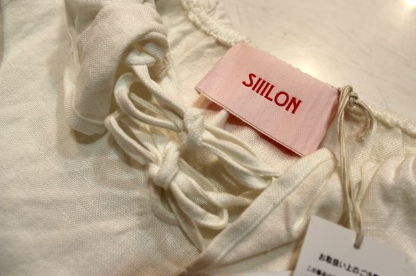 SIIILON シーロン 17SS finola ブラウス