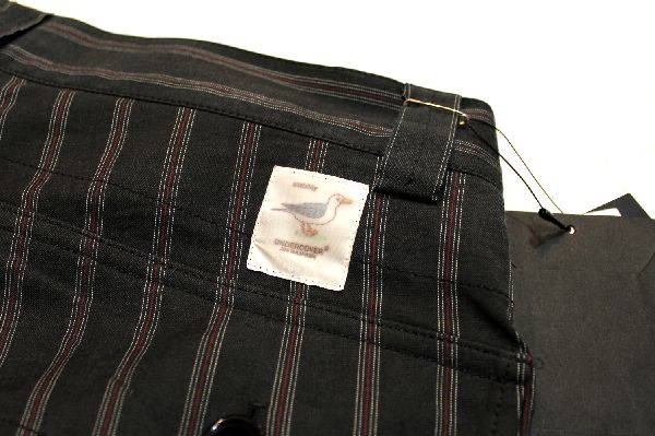 UNDERCOVER アンダーカバー 17SS C/PuST PT ストライプカーゴパンツ