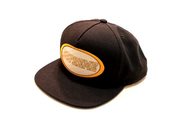 SUPREME シュプリーム 16AW OVERLAY 5-PANEL CAP キャップ