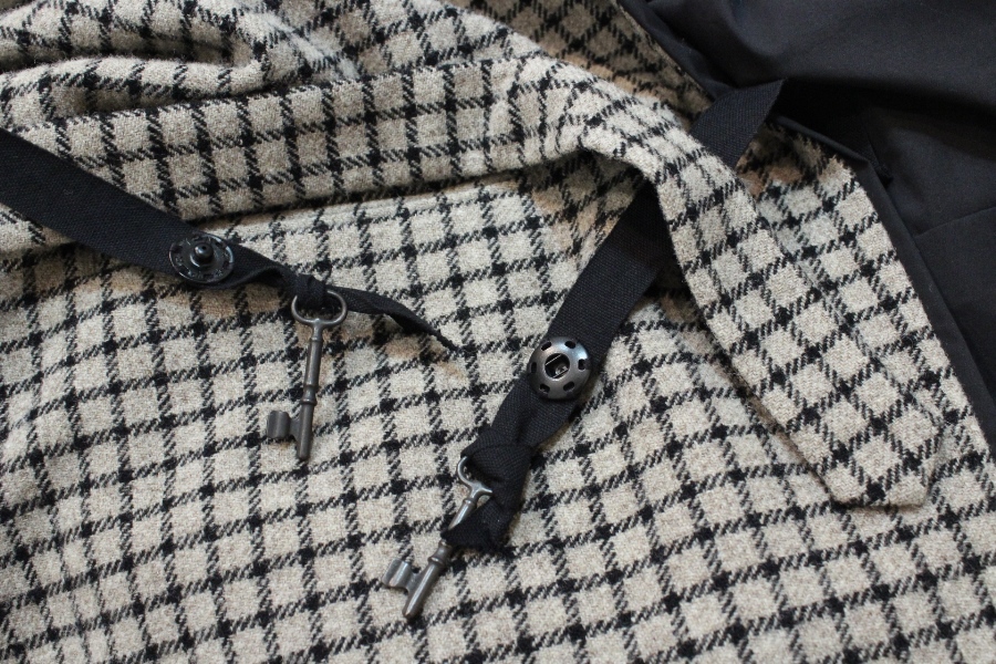 SUNSEA 17AW Reversible Network Check Jacket 」 | unstitch blog